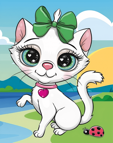 Кошка  Мила