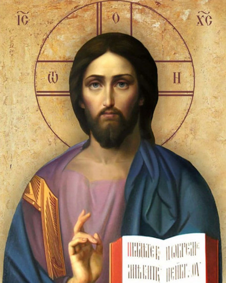 Икона Спаситель (Частичная)