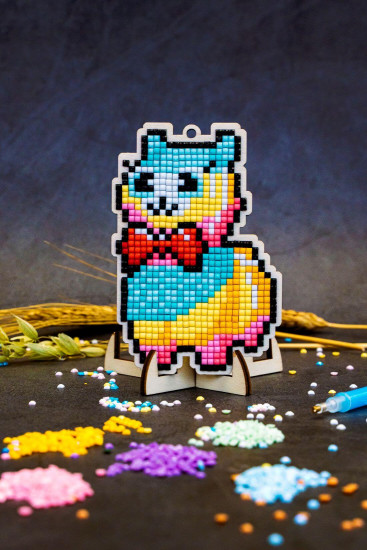 Подвеска "Лама Кудряшка"