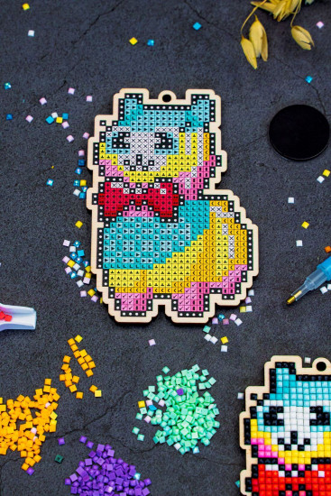 Подвеска "Лама Кудряшка"