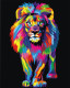 Лев поп-арт