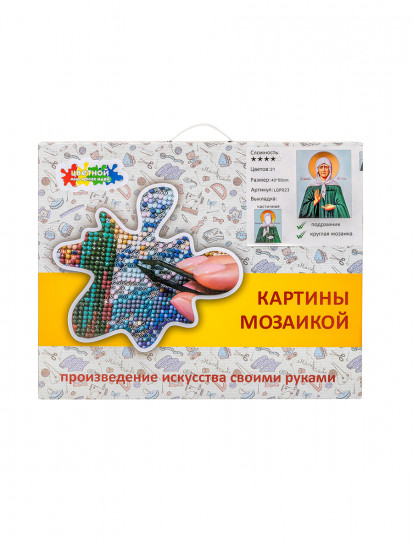 Икона Святая Матрона Московская (Частичная)